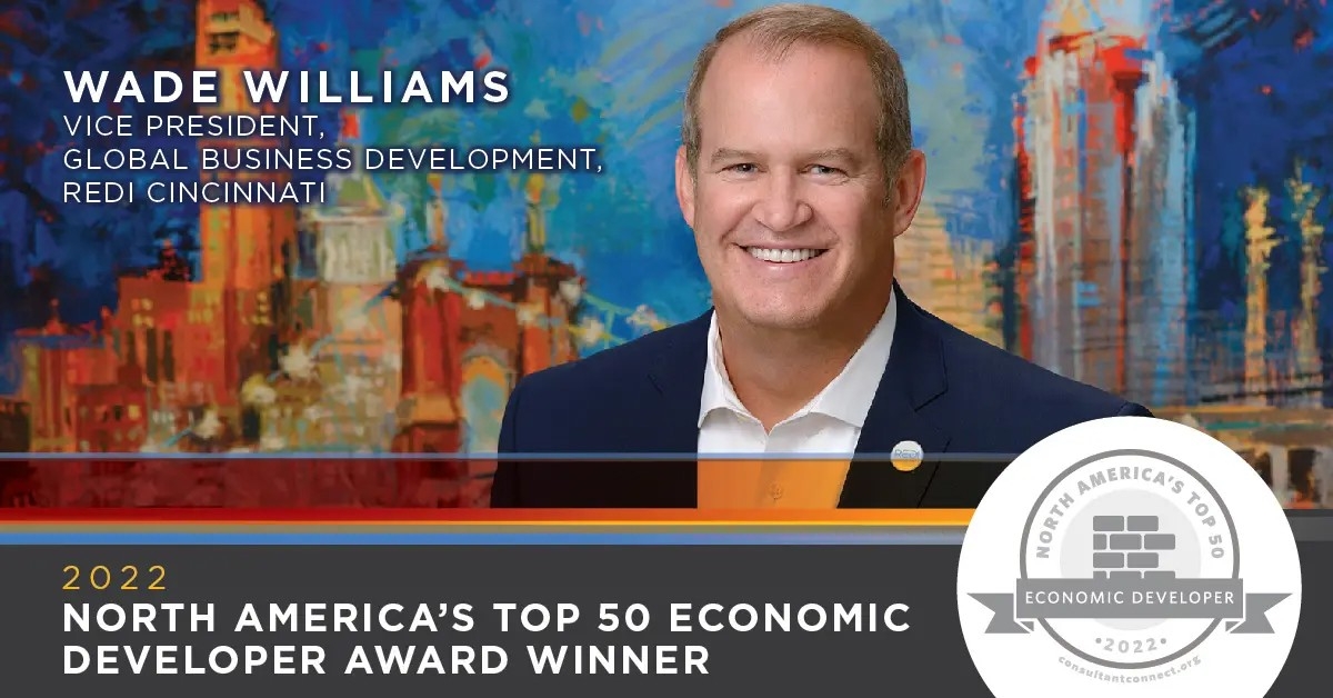 Wade Williams headshot with job title 