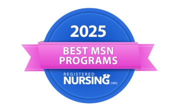 registerednursing.org logo best msn programs 2025